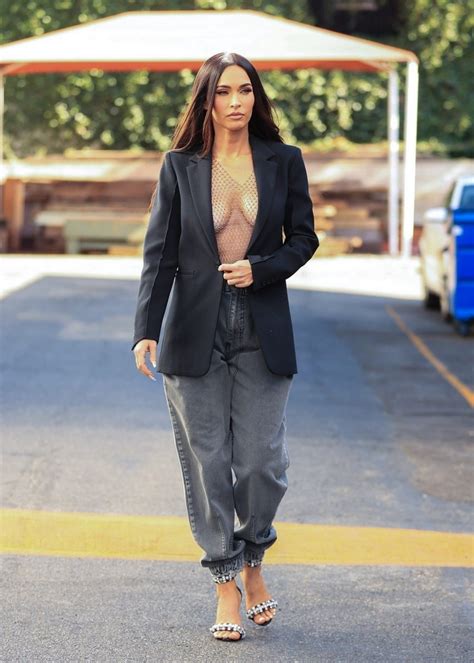 Megan Fox In Naked Diamond Mesh Top Photos The Fappening