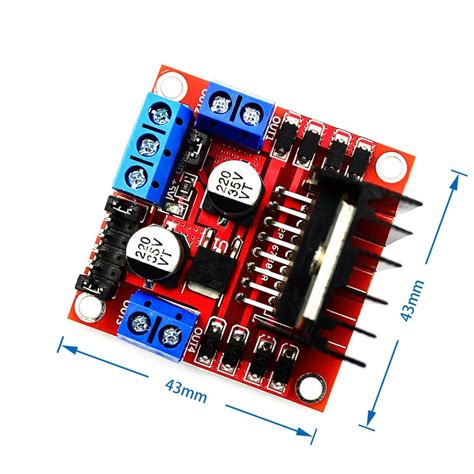 M Dulo De Placa Controladora De Motor Paso A Paso Dual H Bridge Dc