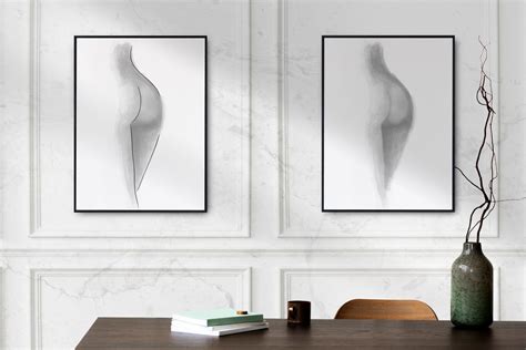 Minimalist Erotic Nude Print Wall Decor Feminist Poster Abstract Sexy Sketch Sensual Bedroom
