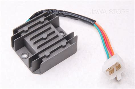 Реле регулятор Альфа, скутер GY6-125-150 куб.см (штекер 4 контакта)