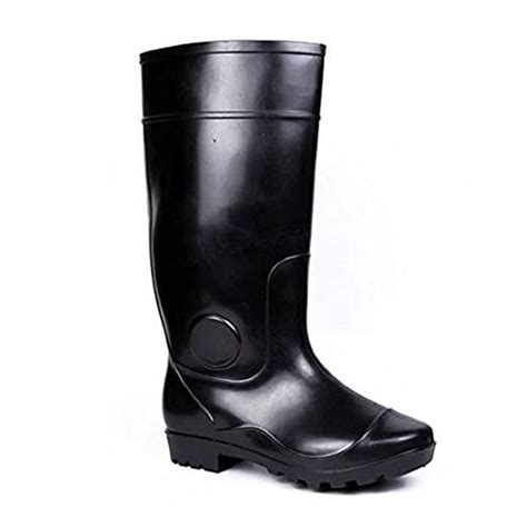 Full Hillson Century Black Safety Industrial Gumboot For Industrial