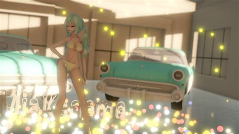 MMD Bikini Miku DL Video By MiaKageme On DeviantArt