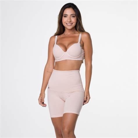 Sutiã Nude em Algodão Egípcio Alça Reforçada e Bojo Soft Liso Ahavá Store