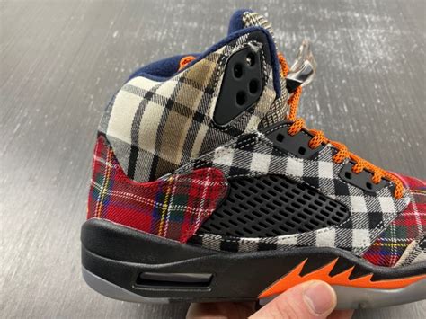 Air Jordan 5 Retro Plaid SneakerCool