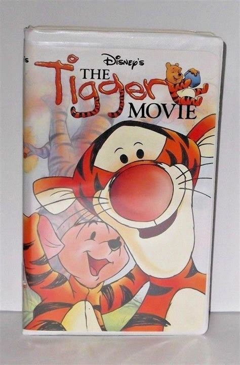 Winnie The Pooh The Tigger Movie Vhs For Sale Online Ebay