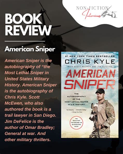 American Sniper Book Review Non Fiction Interviews And Book Reviews