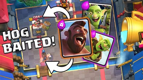 Hog Baited Push To K Trophies Clash Royale Deck Guide Youtube