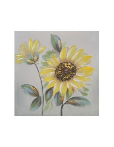 Cuadro Lienzo Girasoles X Cm