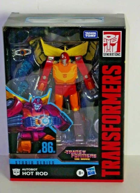 TRANSFORMERS STUDIO SERIES Voyager Autobot HOT ROD Transformers The Movie EUR