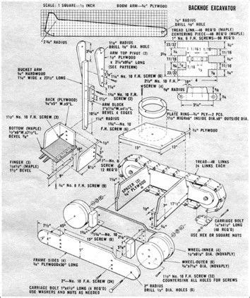 LOBZIK - ЛОБЗИК - Готовые изделия > Экскаватор | Wooden toys plans ...