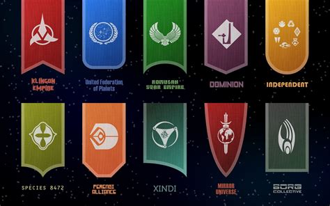 Star Wars Insignias In Different Colors
