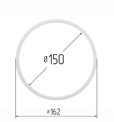 Протекторное кольцо 150 мм для натяжных потолков. Комплектующие OPTIMPLAST.