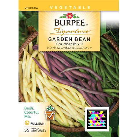 Burpee Bean Vegetable Seed Packet At