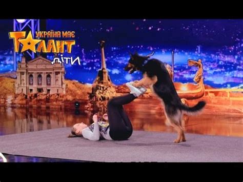 Пес и его юная хозяйка вместе творят чудеса. Второй кастинг в Киеве ...