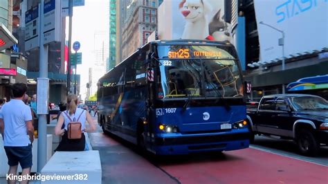 Mta New York City Bus Prevost X Commuter Coach On The