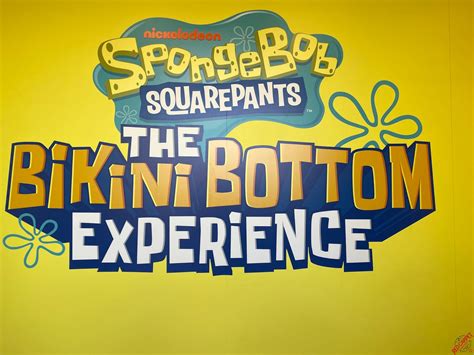 Nickalive Nickelodeon Announces Spongebob Squarepants The Bikini Bottom Experience Pop Up