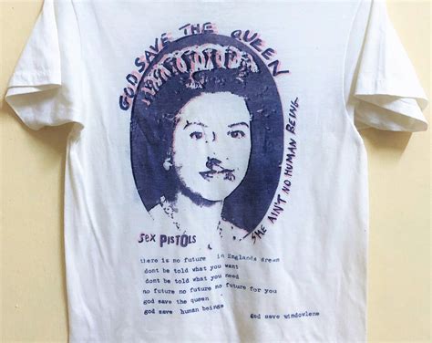 Vintage 80S Sex Pistols Punk Rock Tour Concert T Shirt Seditionaries Love Art USA