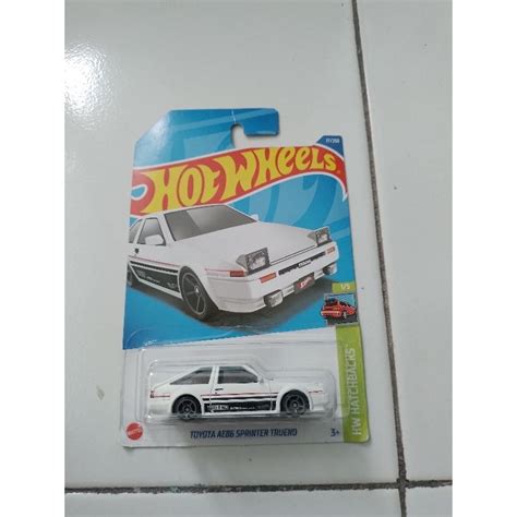 Jual Hotwheels Hot Wheels Toyota Ae Sprinter Trueno Putih Shopee Indonesia