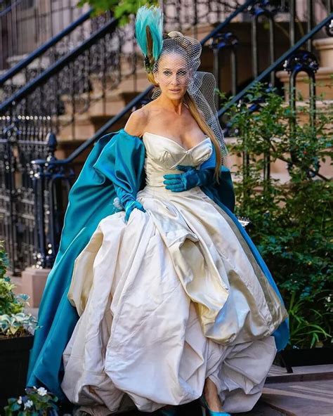 Sarah Jessica Parker vvió a usar el mítico vestido de novia de Sex the city TN