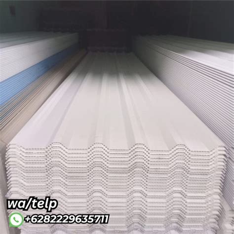 Jual Alderon 830 860 Atap Upvc Berongga 10mm Atap Upvc Twinwall 830