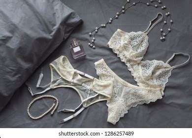Set Glamorous Stylish Sexy Lace Lingerie Stock Photo Edit Now