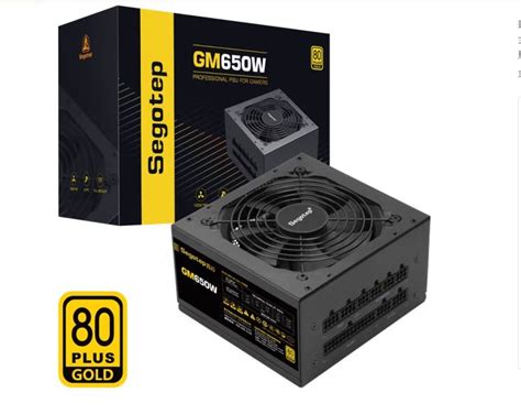 Segotep Блок питания компьютера Segotep GM650W Gold medal full module ...
