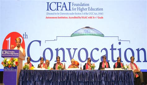 Icfai Holds 13th Convocation Ceremony Telangana Today