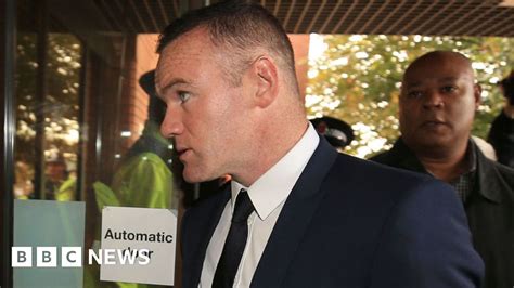 Wayne Rooney Banned After Admitting Drink Driving Bbc News