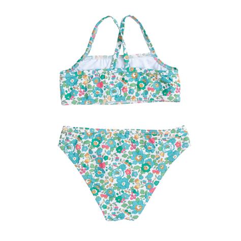 Louise Bikini Betsy D Made With Liberty Fabric Petit Crabe