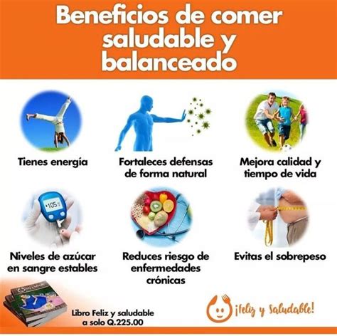 Beneficio De Comer Saludable Y Balanceado