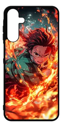 Funda Personalizada Demon Slayer Para Tecno Spark Infinix Negro Infinix Hot Hot Pro