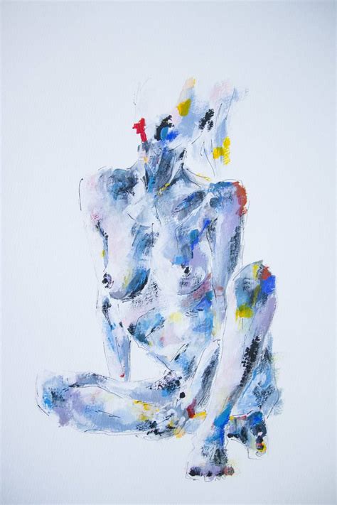 Naked Figurative Art Painting By Ingrida Blinkeviciute Saatchi Art