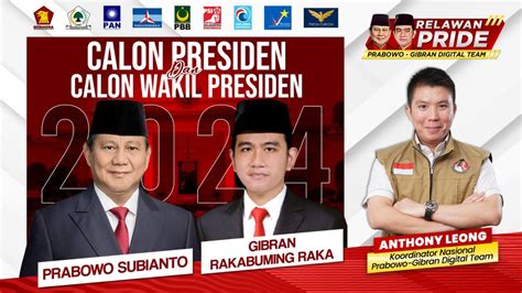 Foto Pendukung Prabowo Gibran Yakni Relawan Pride Siapkan Kampanye