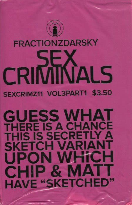 Sex Criminals Image Comics Comic Book Value And Price Guide