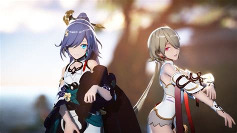 【honkai Impact 3rd붕괴3rd Mmd】 「桃源恋歌」도원연가 Rita Fu Hua리타후카1440p