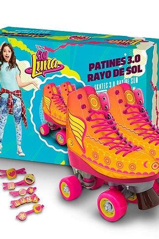 Patines Original Soy Luna Rayo Sol Todas Las Tallas Disney