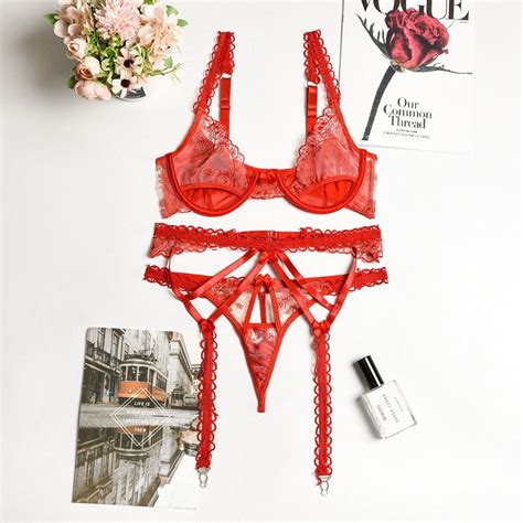 Uublik Valentines Lingerie Set For Women Bodysuit Babydoll Plus Size Lace Sexy Naughty Walmart