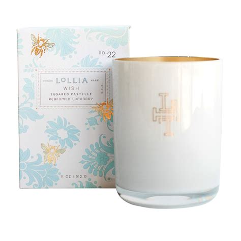 Lollia Wish Luminary Candle Luminaries Scented Candles Luminary