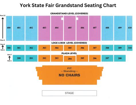 York Fairgrounds Seating Chart | Portal.posgradount.edu.pe