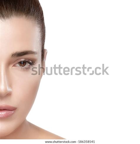 Beautiful Woman Face Nude Makeup Perfect Stock Photo Shutterstock