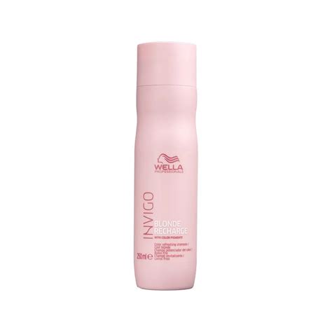 Shampoo Matizador Wella Professionals Invigo Blonde Recharge Brilho Ml Droga Raia Droga Raia