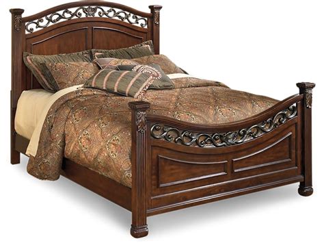 Signature Design By Ashley Bedroom Leahlyn Queen Panel Bed B526b2 The Furniture Mall Duluth And