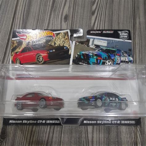 Hot Wheels Nissan Skyline R GTR BNR Premium Pack HotWheels