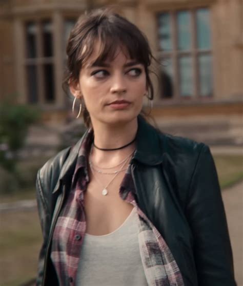 Sex Education Season Maeve Wiley Classic S Style Black Car Leather Jacket Usjackets