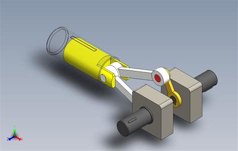 简单活塞模型solidworks 2017模型图纸免费下载 懒石网