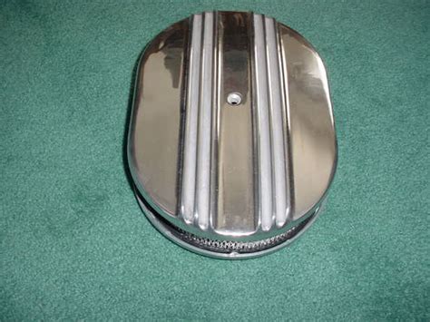 Sold 12 Oval Aluminum Air Cleaner For A Bodies Only Mopar Forum