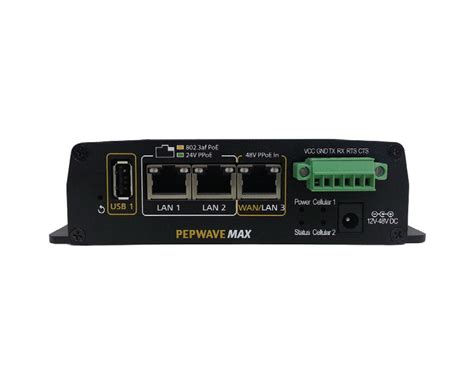 Peplink Pepwave MAX HD2 Mini Mission Critical 4G LTE Bandwidth Bonding