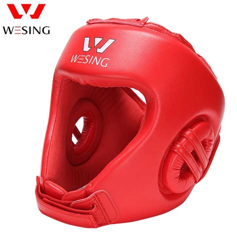 Wesing Дети взрослых ММА Муай Тай боксерский шлем головы гвардии боевые ...
