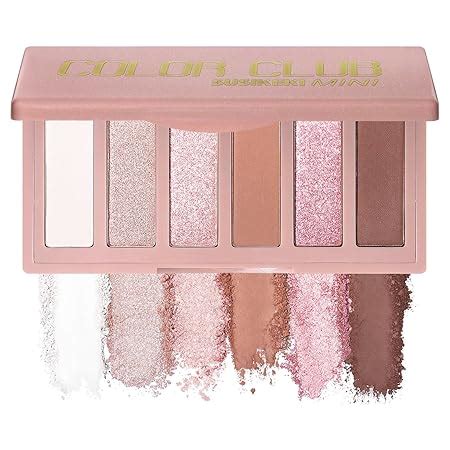 Amazon Susikeki Colors Mini Naked Eyeshadow Makeup Palette Blush Colored Neutral Tone