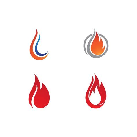 fire flame logo  vector art  vecteezy